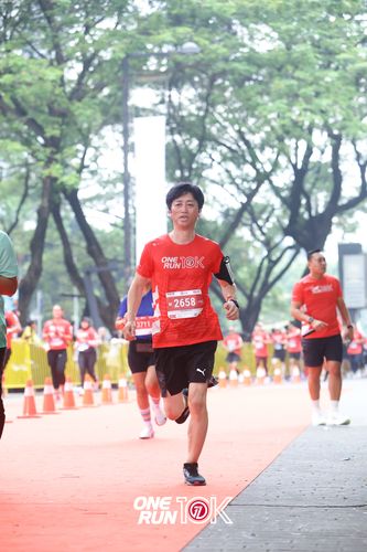 Race photo from ONE RUN 10K 2025