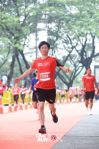 Race photo from ONE RUN 10K 2025