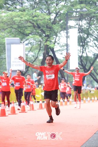 Race photo from ONE RUN 10K 2025