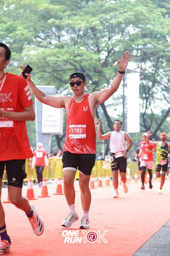 Race photo from ONE RUN 10K 2025