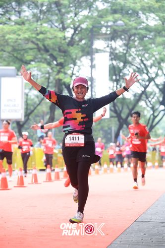 Race photo from ONE RUN 10K 2025