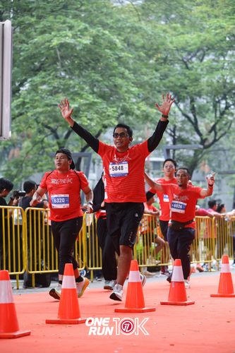 Race photo from ONE RUN 10K 2025