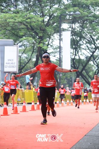 Race photo from ONE RUN 10K 2025