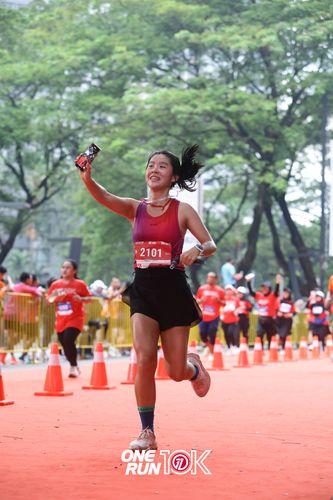 Race photo from ONE RUN 10K 2025