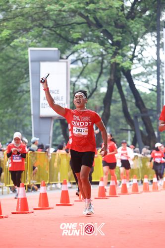 Race photo from ONE RUN 10K 2025