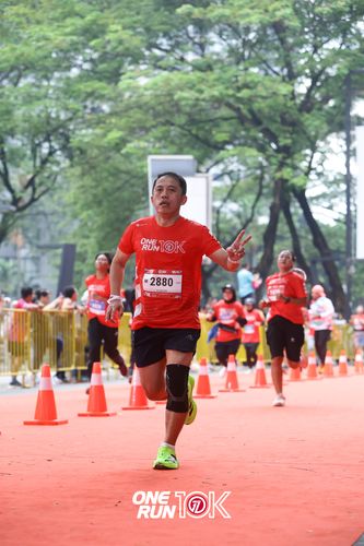 Race photo from ONE RUN 10K 2025
