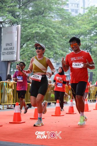 Race photo from ONE RUN 10K 2025