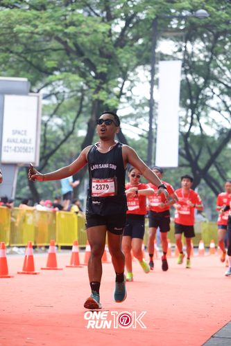Race photo from ONE RUN 10K 2025