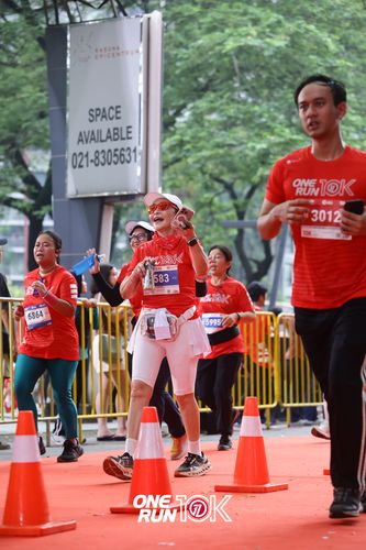 Race photo from ONE RUN 10K 2025