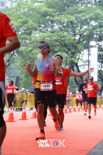 Race photo from ONE RUN 10K 2025