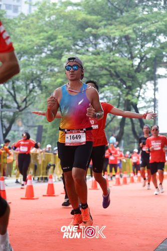 Race photo from ONE RUN 10K 2025