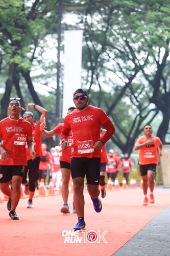 Race photo from ONE RUN 10K 2025