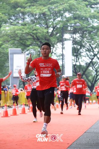 Race photo from ONE RUN 10K 2025