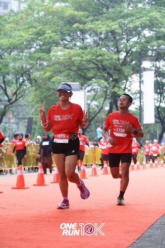 Race photo from ONE RUN 10K 2025
