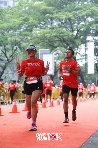 Race photo from ONE RUN 10K 2025