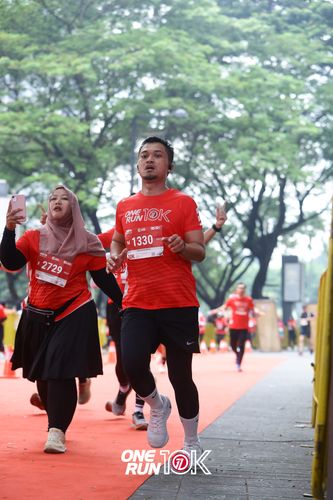 Race photo from ONE RUN 10K 2025