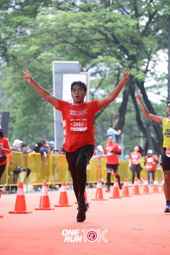 Race photo from ONE RUN 10K 2025