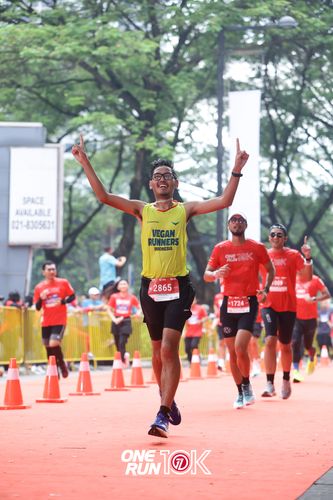 Race photo from ONE RUN 10K 2025