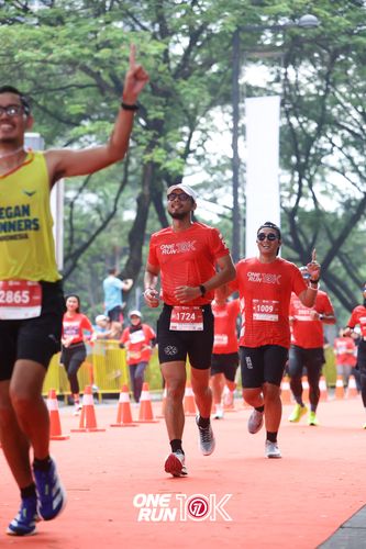 Race photo from ONE RUN 10K 2025
