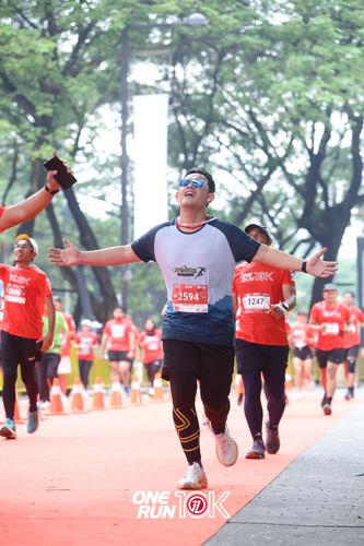 Race photo from ONE RUN 10K 2025