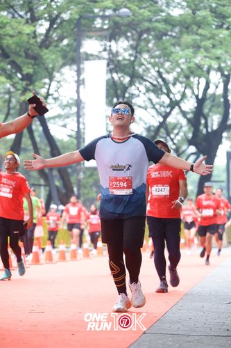 Race photo from ONE RUN 10K 2025