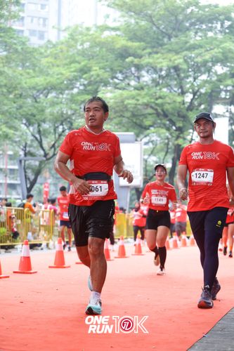 Race photo from ONE RUN 10K 2025