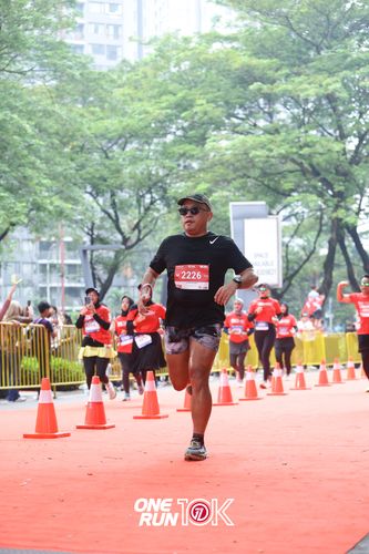 Race photo from ONE RUN 10K 2025