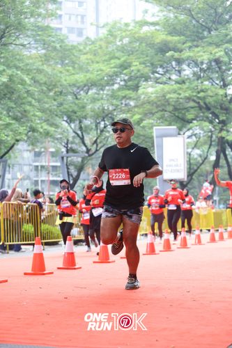 Race photo from ONE RUN 10K 2025