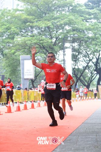 Race photo from ONE RUN 10K 2025