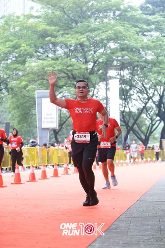 Race photo from ONE RUN 10K 2025