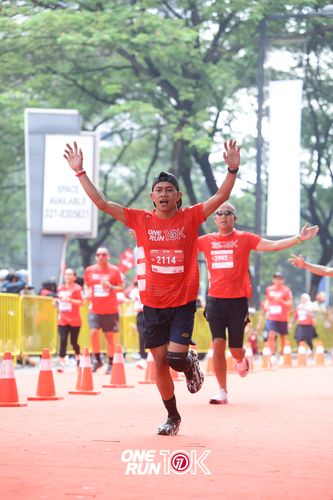 Race photo from ONE RUN 10K 2025