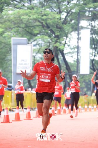 Race photo from ONE RUN 10K 2025