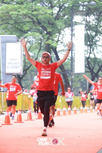 Race photo from ONE RUN 10K 2025
