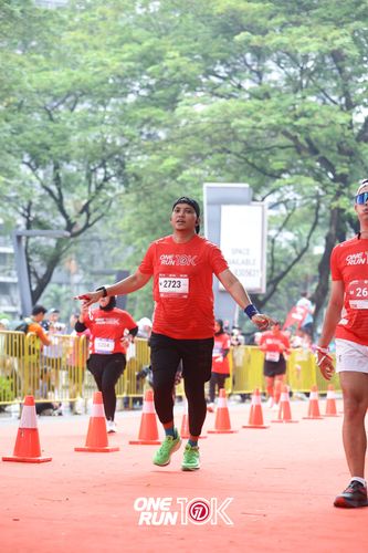 Race photo from ONE RUN 10K 2025