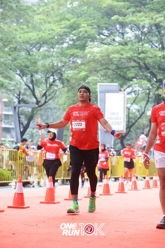 Race photo from ONE RUN 10K 2025