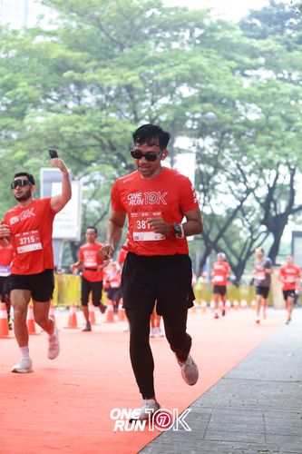 Race photo from ONE RUN 10K 2025