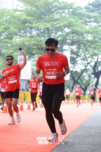 Race photo from ONE RUN 10K 2025