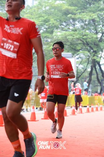 Race photo from ONE RUN 10K 2025