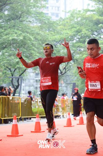 Race photo from ONE RUN 10K 2025