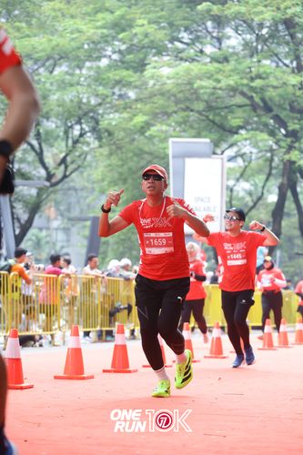 Race photo from ONE RUN 10K 2025