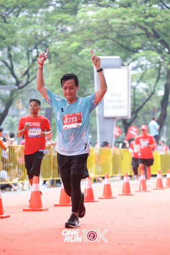 Race photo from ONE RUN 10K 2025