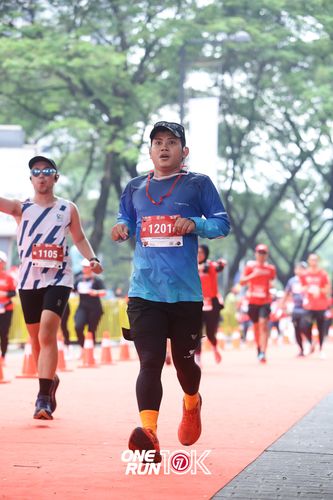 Race photo from ONE RUN 10K 2025