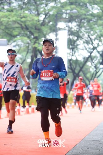 Race photo from ONE RUN 10K 2025