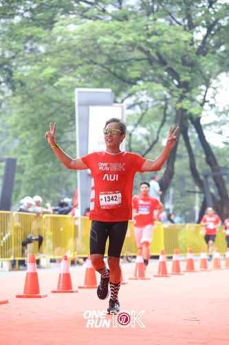 Race photo from ONE RUN 10K 2025