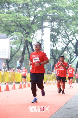 Race photo from ONE RUN 10K 2025