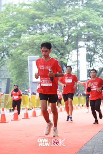 Race photo from ONE RUN 10K 2025