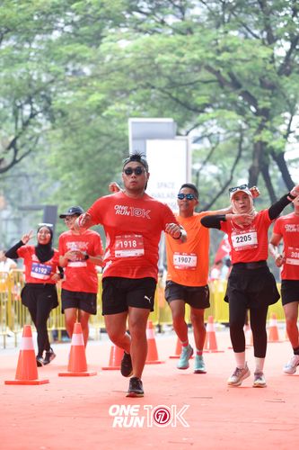 Race photo from ONE RUN 10K 2025