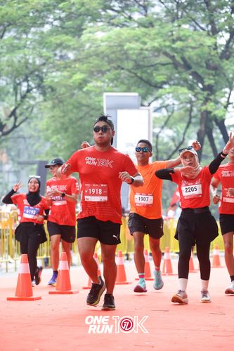 Race photo from ONE RUN 10K 2025