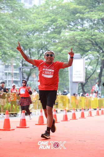 Race photo from ONE RUN 10K 2025