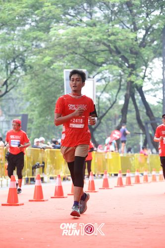 Race photo from ONE RUN 10K 2025